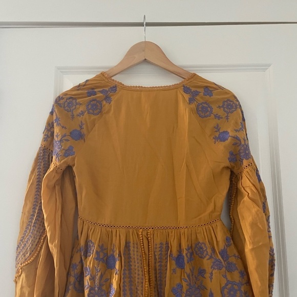 Anthropologie Meadow Rue Lisette Embroidered Dress - Picture 5 of 9